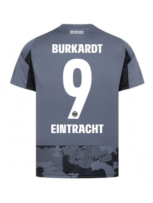Eintracht Frankfurt Jonathan Burkardt #9 Replika Tredje Kläder 2025-26 Kortärmad Eintracht Frankfurt Jonathan Burkardt #9 Replika Tredje Kläder 2025-26 Kortärmad